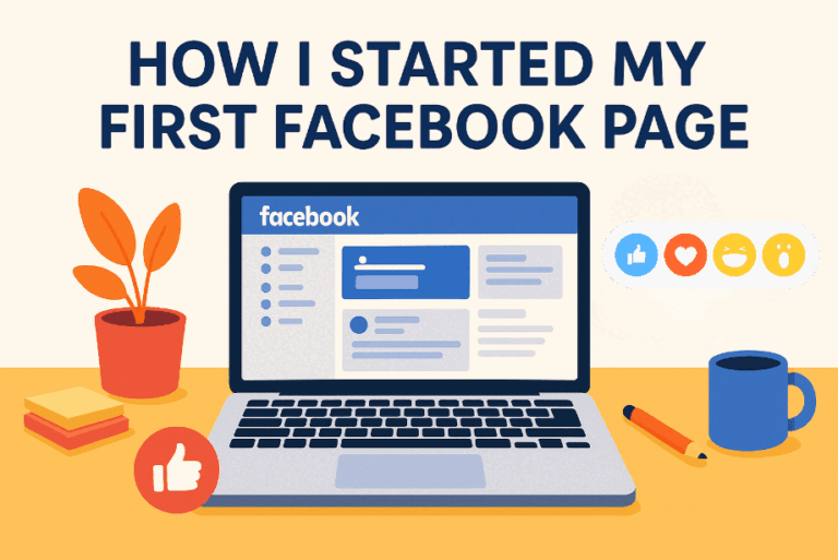 How I Started My First Facebook Page ?
