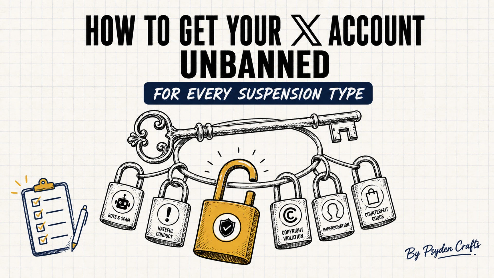 How To Get Your X Account Unbanned For Every Suspension Type?